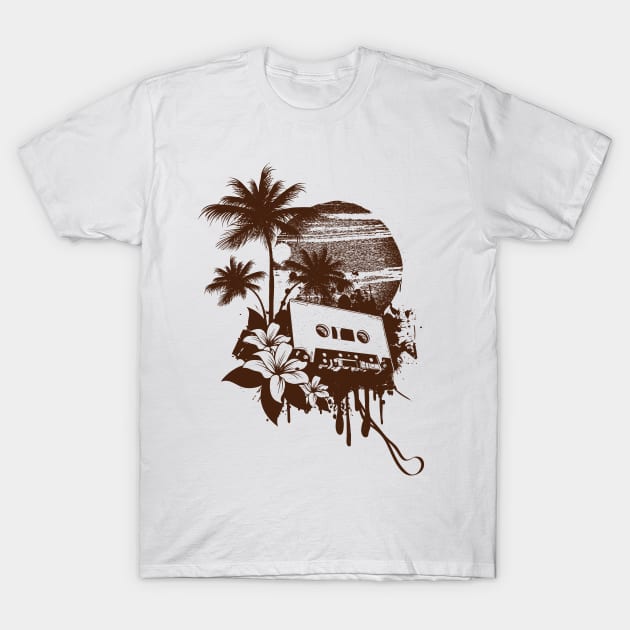 Summer Time Retro Style T-Shirt by NiceIO